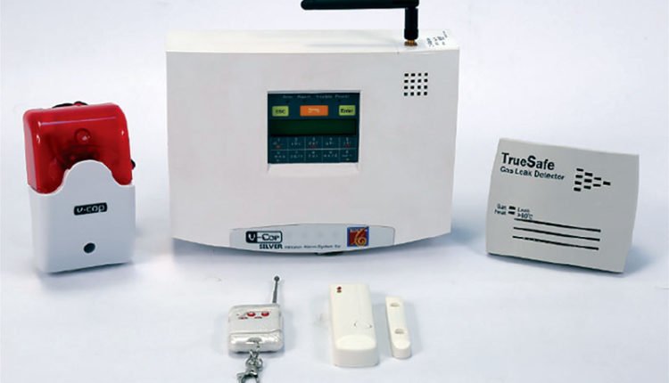 Vighnaharta V-cop Silver GSM Home Kit