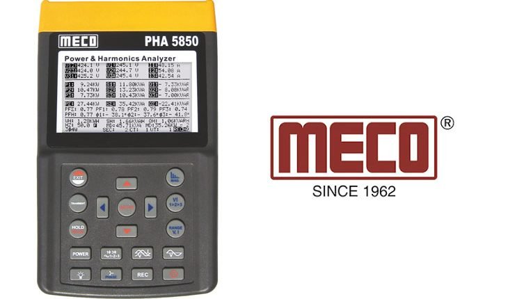 MECO “POWER & HARMONICS ANALYZER – MODEL PHA 5850”