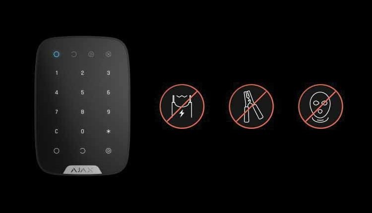 security system through a keypad