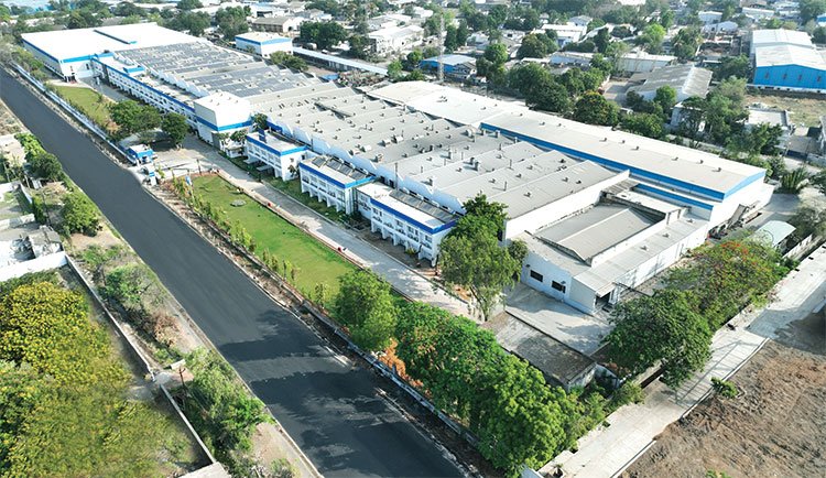 Aerial Overview of Gunnebo's Halol Manufacturing Facility